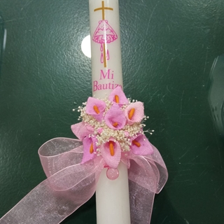 VELA BAUTIZO NIÑA - Imagen 1